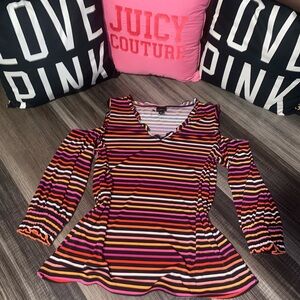 Worthington Cold Shoulder Top